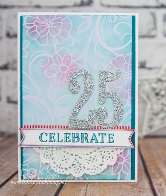 Wedding Anniversary Card Made Using Stampin' Up! UK Supplies which you can buy here