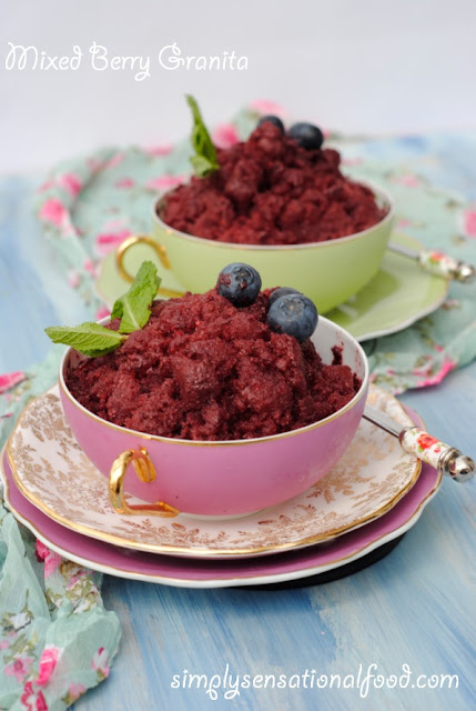 Mixed Berry Granita | simply.food