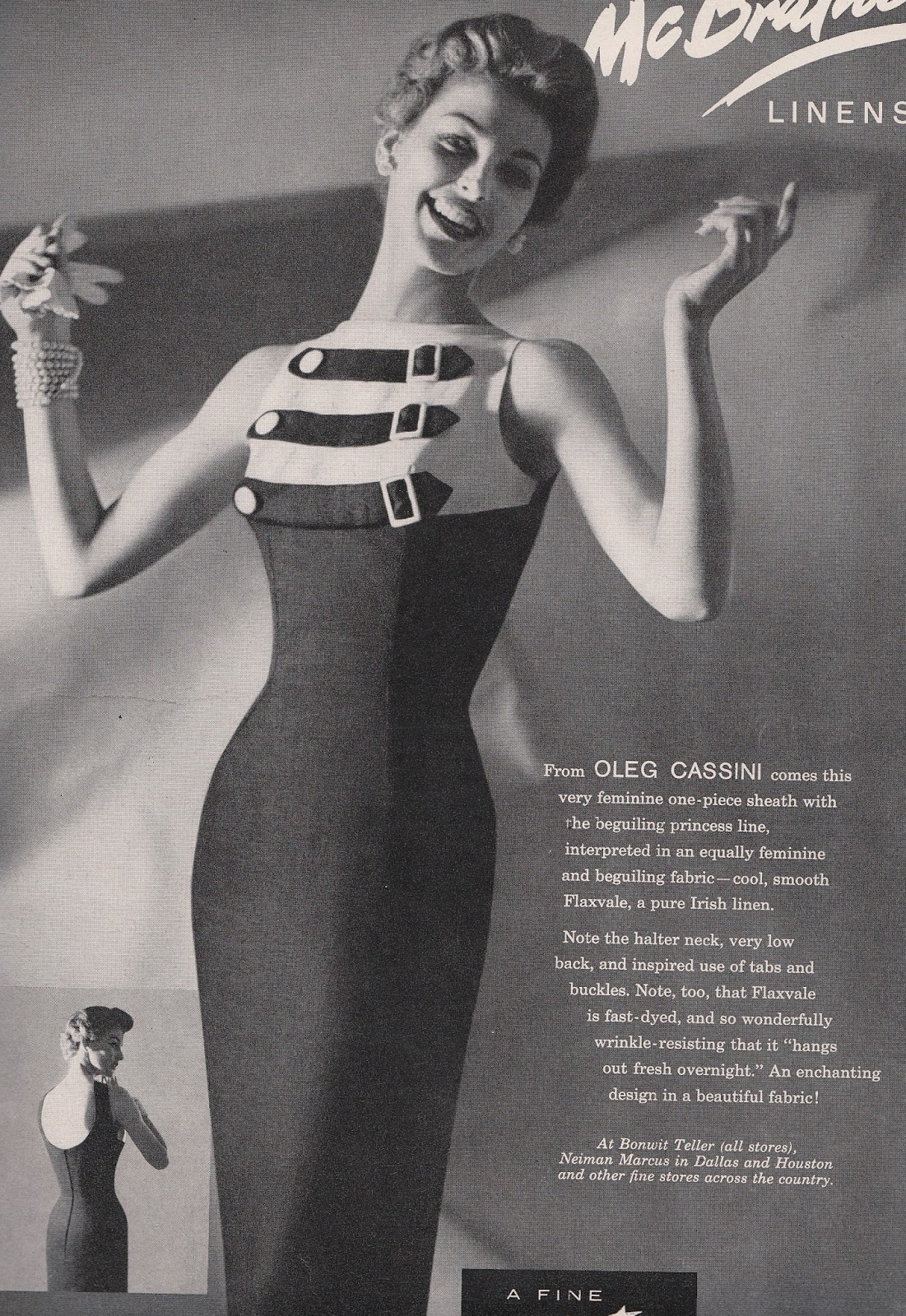Love Fashion Love Vintage: Vintage Vogue 1957 Perfect for a Tropical ...