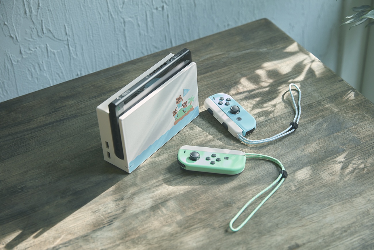 Aloha Animal Crossing New Horizons Themed Nintendo Switch Revealed