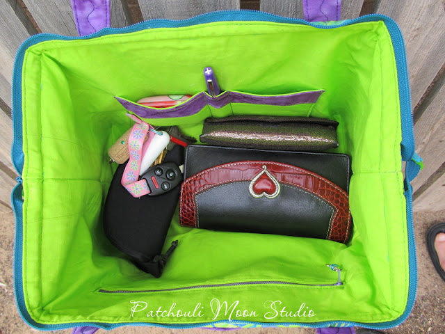 Patchouli Moon Studio~ Retreat Bag with Handles & Pockets