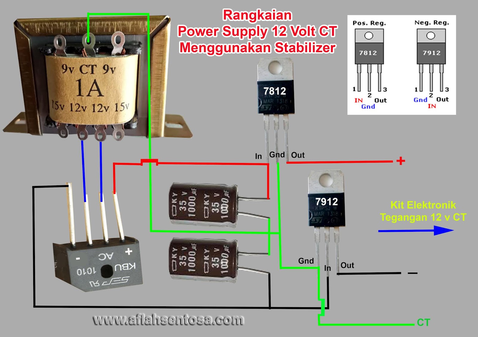 Skema Power Supply Ct 12v Rangkaian Elektronika Imagesee