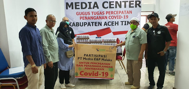 BPMA dan Medco E&P Malaka Salurkan Bantuan Untuk Tim Penanganan Covid-19 Maret 31, 2020
