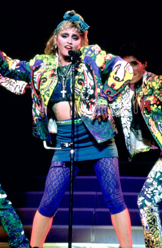 20 Amazing Photographs of Madonna on Stage in the 1980s Vintage Everyday