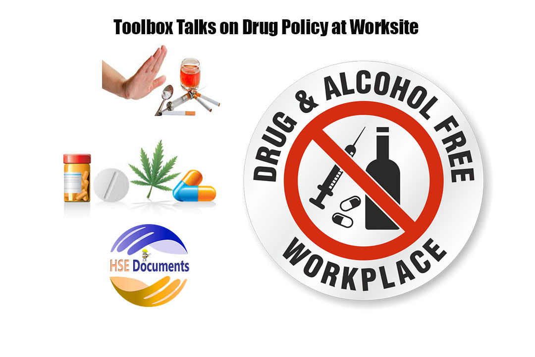 Toolbox Talks on Drug Policy at Worksite HSE Documents