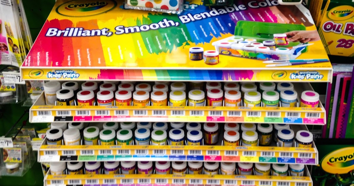 Crayola Washable Kids Paint What's Inside the Box Jenny's Crayon