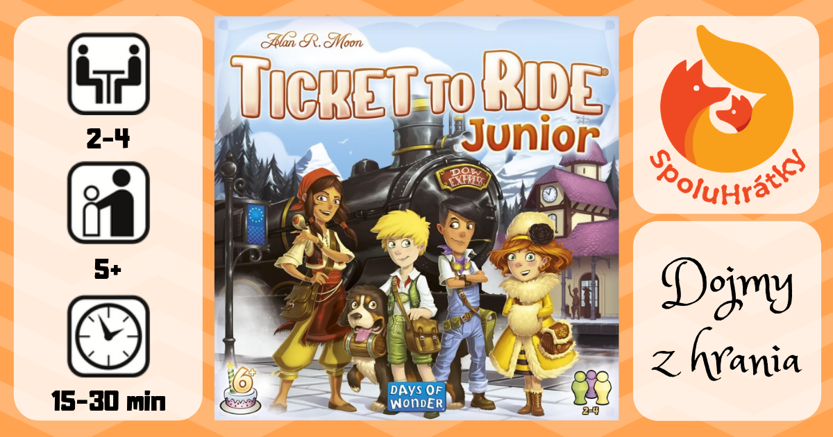 SpoluHrátky Ticket To Ride Junior