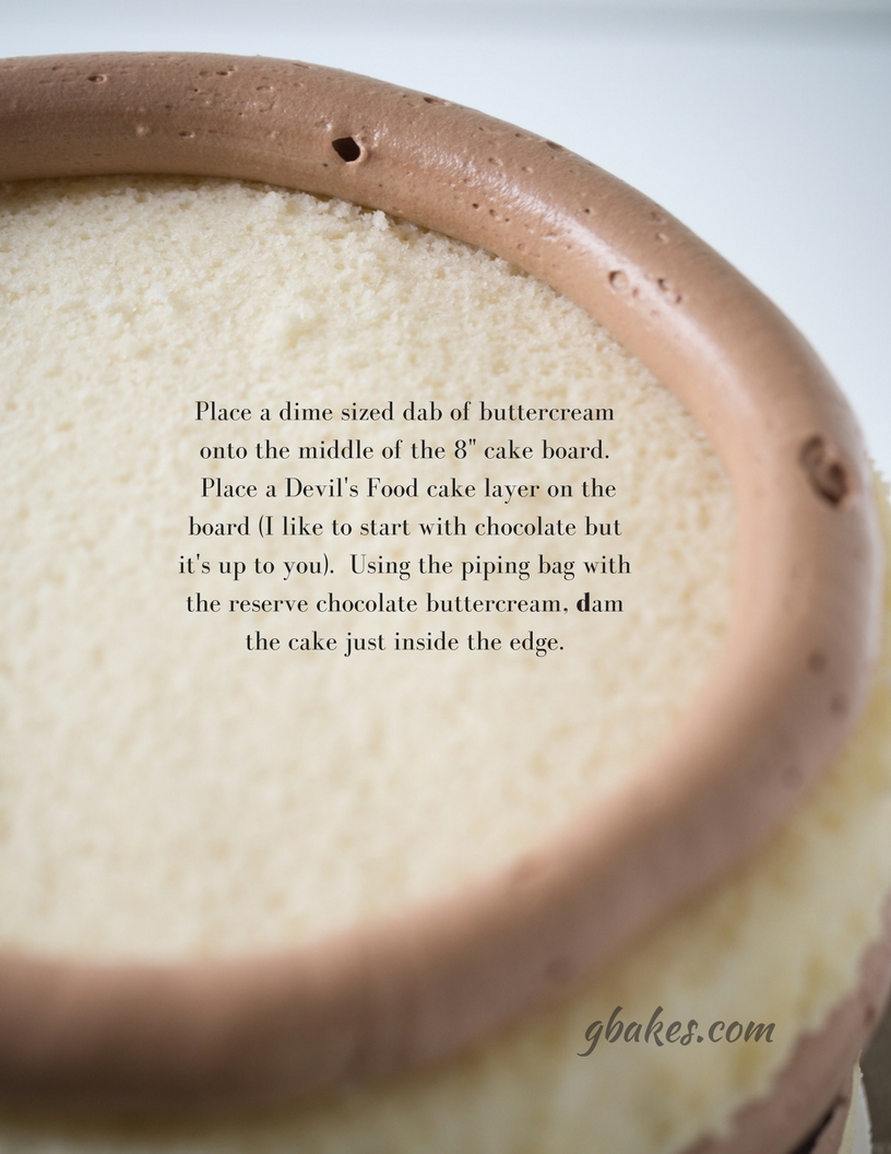 The Heaven and H.E. Double Hockey Sticks Cake