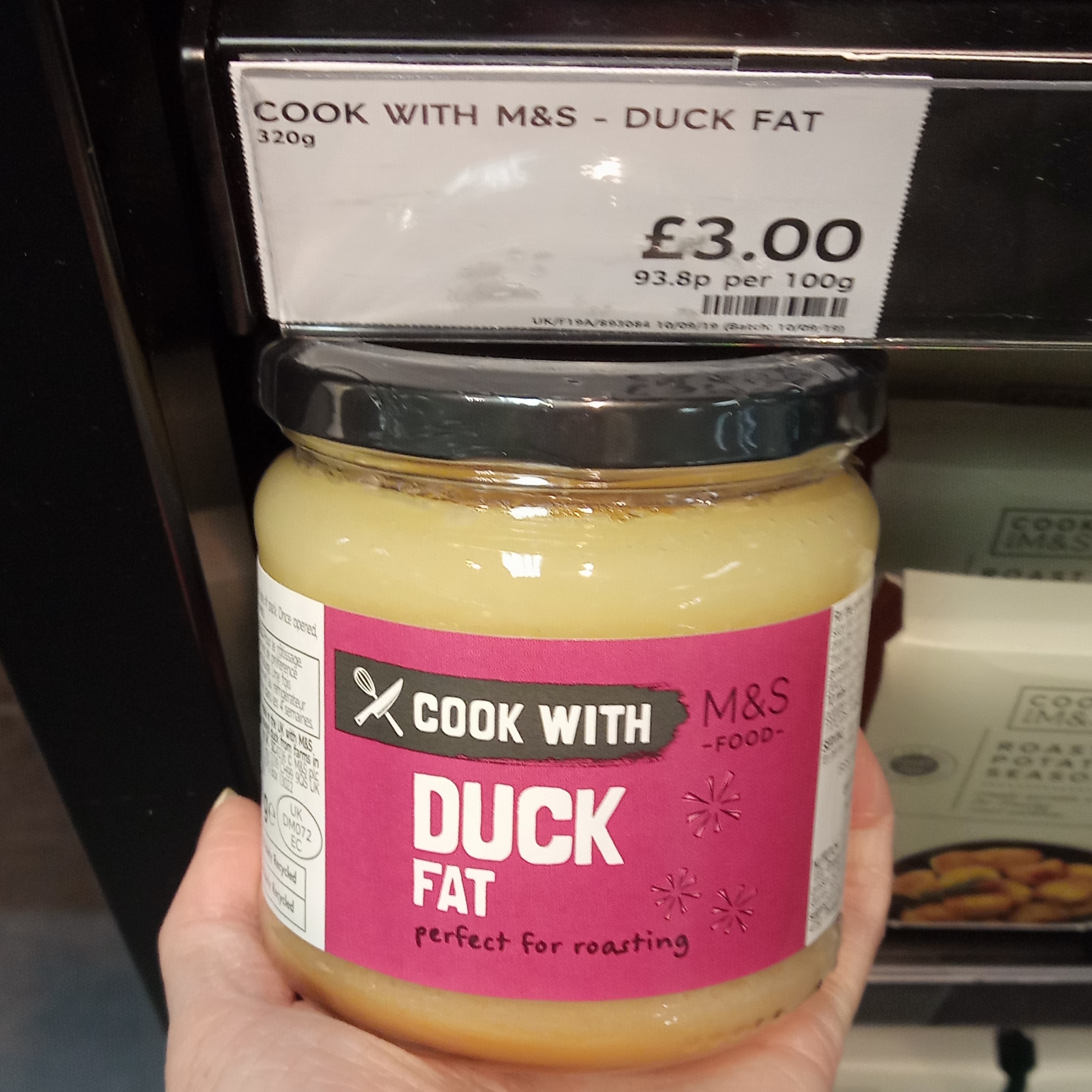 Supersupergirl's Food Reviews M&S Marks and Spencers goose fat and