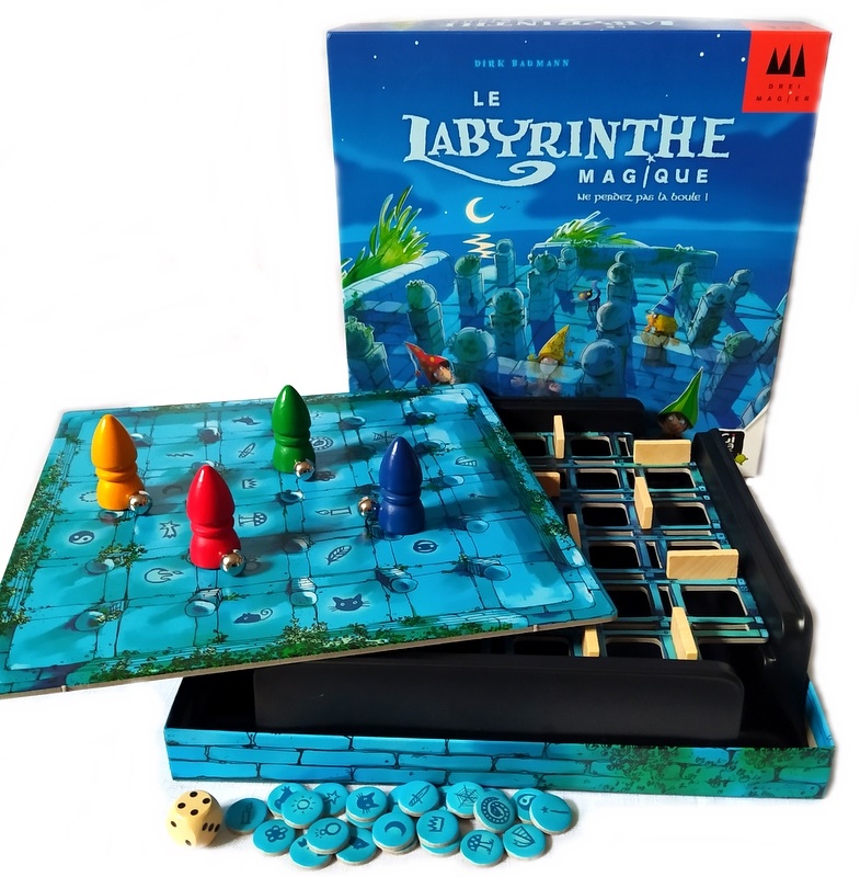 Labyrinthe magique - jeu de mémoire - Gigamic 