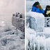 It Was So Cold In North America That Niagara Falls Were Frozen And Looked Like Something From Narnia