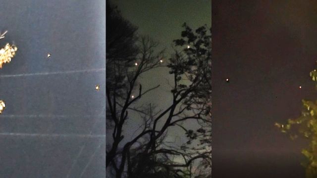 More and more people are seeing strange orange lights in the sky  Orange%2Blights%2Bsky