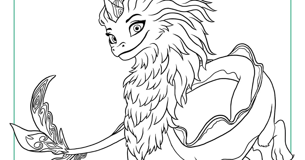 Sisu Coloring Page