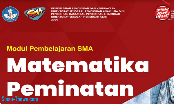 E Modul Sma Mapel Matematika Peminatan Kelas Xii Tahun 2020 2021 Sinau Thewe Com