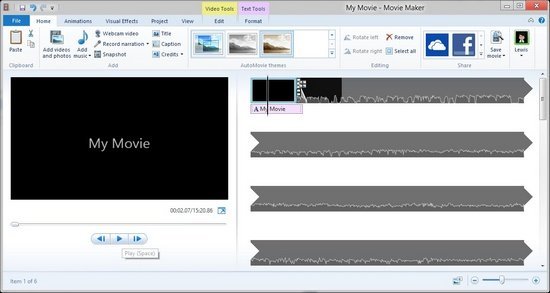 Windows Movie Maker Windows Movie Maker