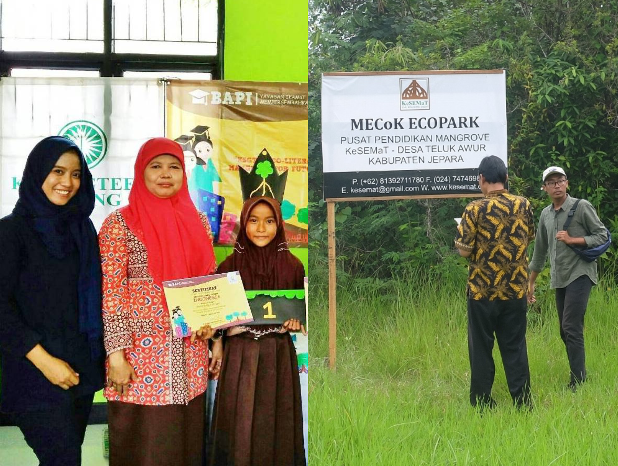 Press Release Pengembangan MECoK Ecopark dan Beasiswa Anak Pesisir Indonesia 2021