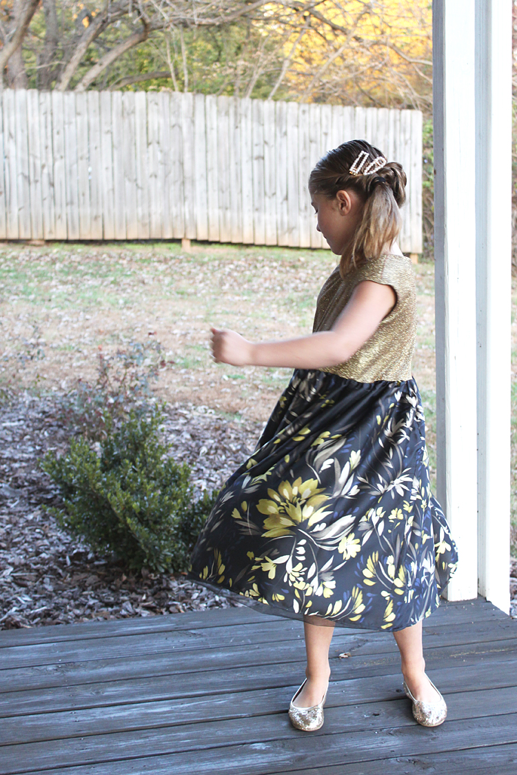 Mommy + Me Holiday Outfits // Cleo Skirt + Caroline Party Dress