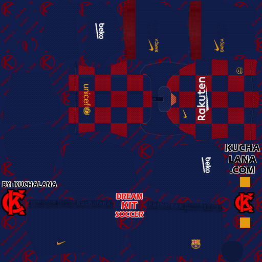F.C. Barcelona Kits 2019/20 -  DLS20 Kits