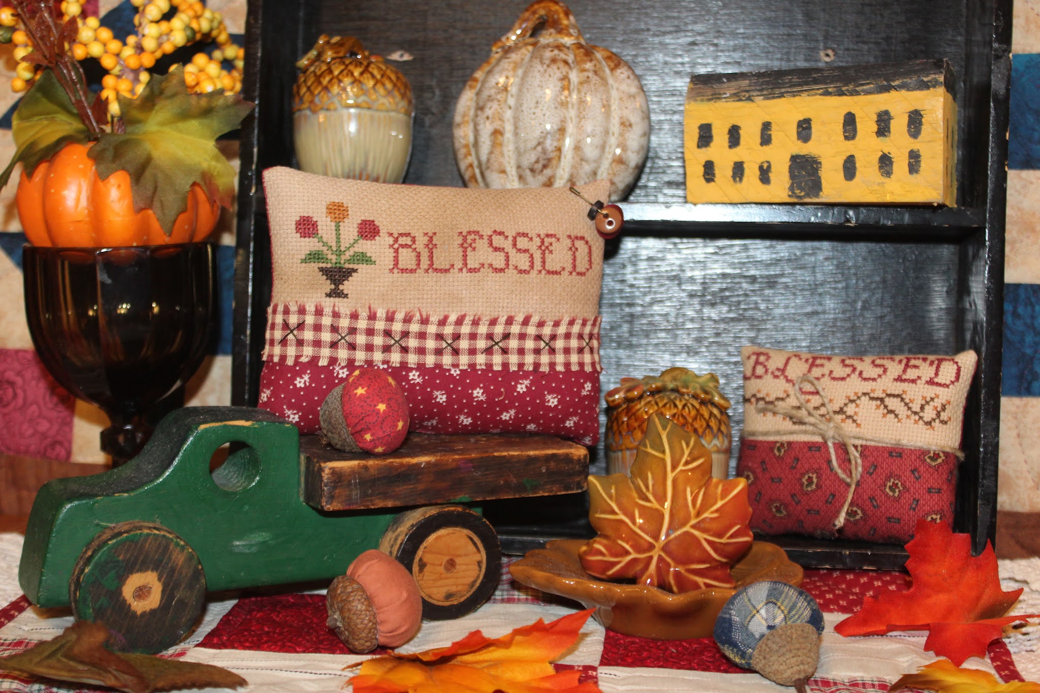 Pinker N Punkin Quilting Stitching Blessed Two Year Ig Anniversary Chart