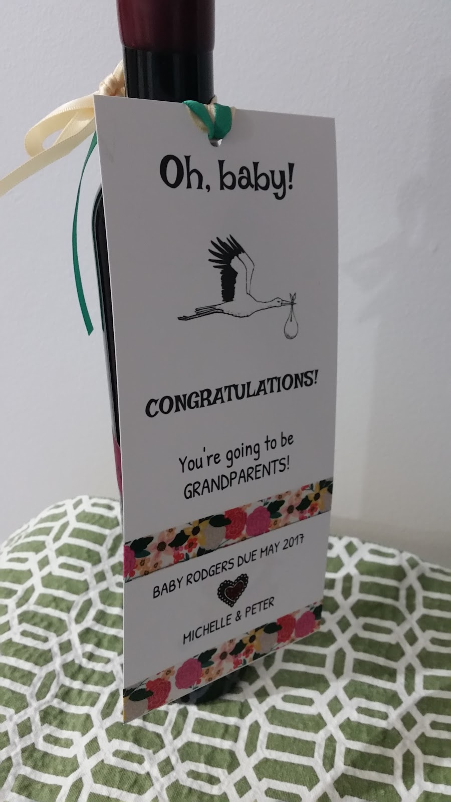 Jarrah Jungle DIY Pregnancy Announcement Gifts