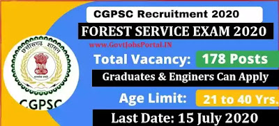 cgpsc forest service exam 2020