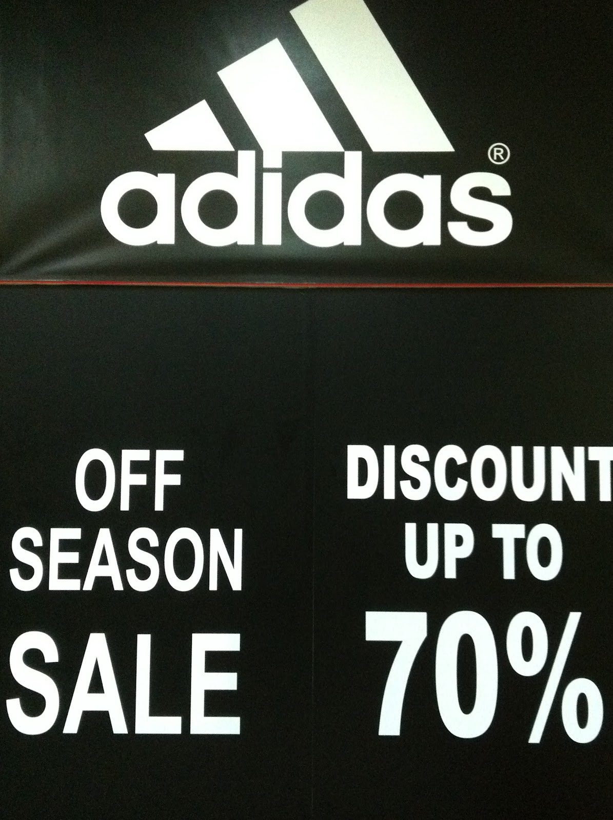 Happy Shopping Agency: Adidas Off Season Sales up to 70%