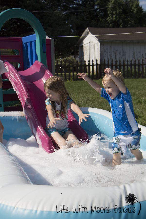 Giant Bubble Bath Life with Moore Babies