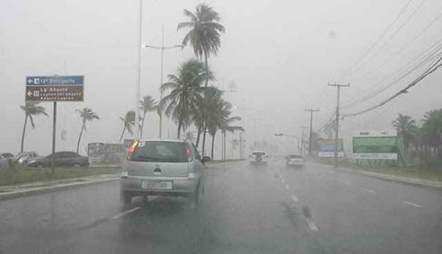 Chuva em Salvador está prevista até a próxima quarta-feira