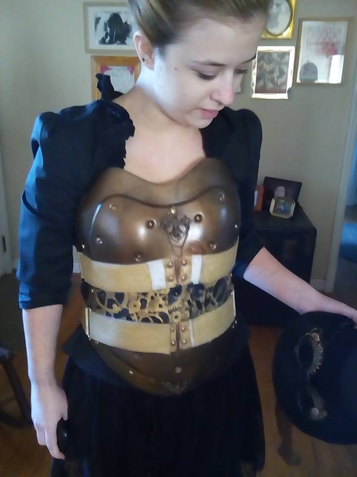 EPBOT: This Steampunked Back Brace Looks Like Gorgeous Cosplay Armor