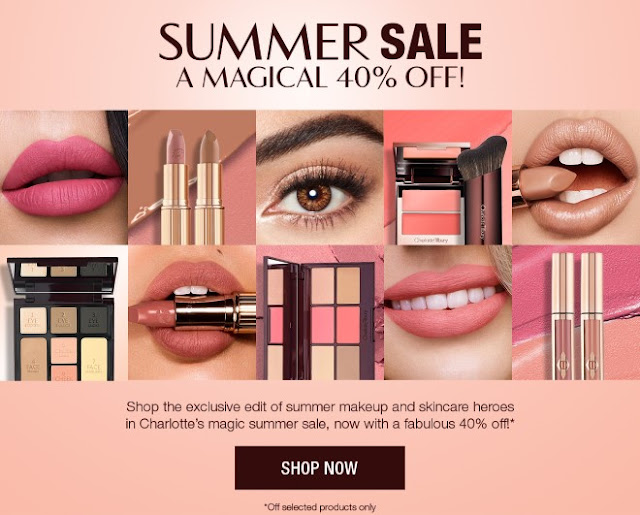 Lola S Secret Beauty Blog Charlotte Tilbury 40 Off Summer Sale