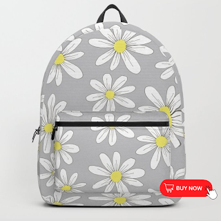 Pink Daisies Tote Bag, Society6, Daisy, White Daisies, Good Vibes, print on demand site