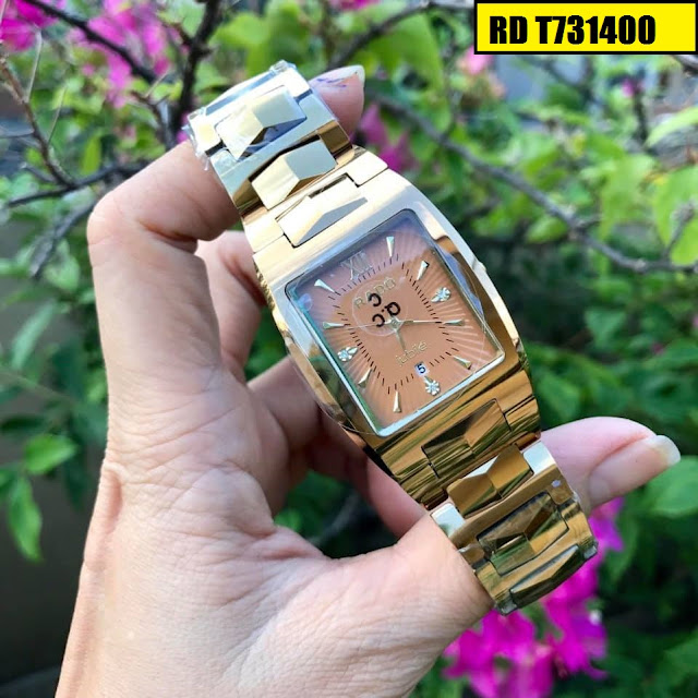 Đồng hồ nam dây đá ceramic vàng Rado RD T731400