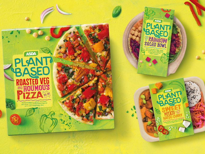 Asda Plant Based on Packaging of the World Creative Package Design