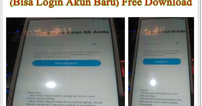 Clean Micloud Redmi 5a Mcg3b Bisa Login Akun Baru Free Download Jihan Bisnis