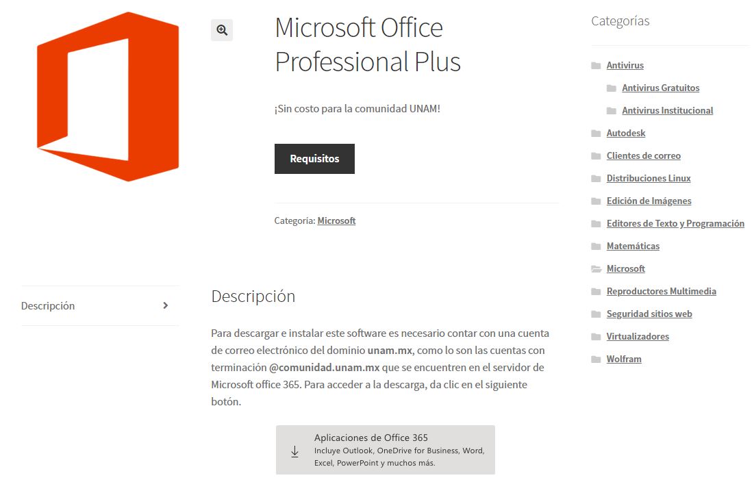 Quitar cuenta no deseada de Office 365 en Windows 10 Build 1909