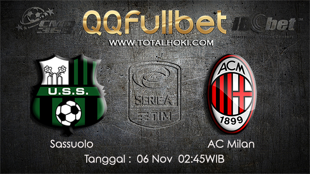 PREDIKSIBOLA - PREDIKSI TARUHAN BOLA SASSUOLO VS AC MILAN 6 NOVEMBER 2017 (SERIE A)