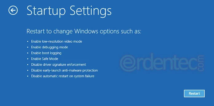 Disable Driver Signature Enforcement on Windows 10