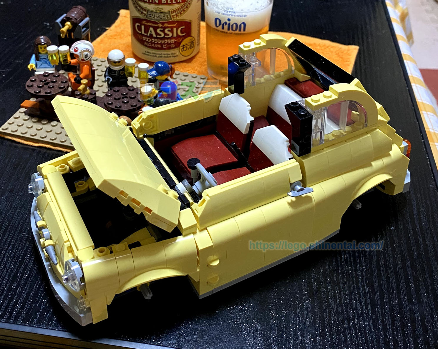 レゴ(R)LEGO(R)レビュー：10271 フィアット500：ルパン三世の愛車でおなじみ！