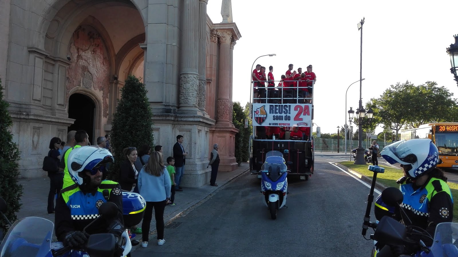 Visita del CF Reus Deportiu (2-6-2016)