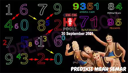 Prediksi Syair Hk 30 September 2021 - Pangkalantoto