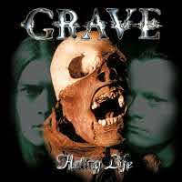 pochette GRAVE hating life, réédition 2021