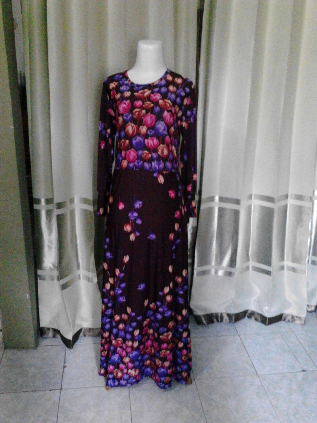 Toko Pakaian Muslim Madiun: gamis jersey