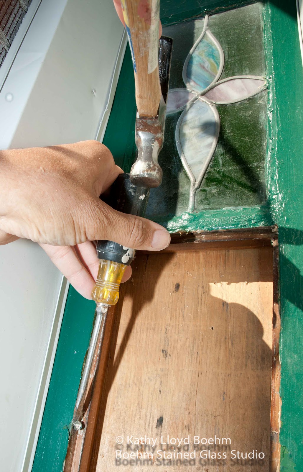 Boehm Stained Glass Blog Stained Glass Front Door Panel Reconstruction