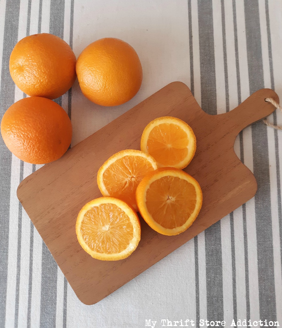 how to dry oranges