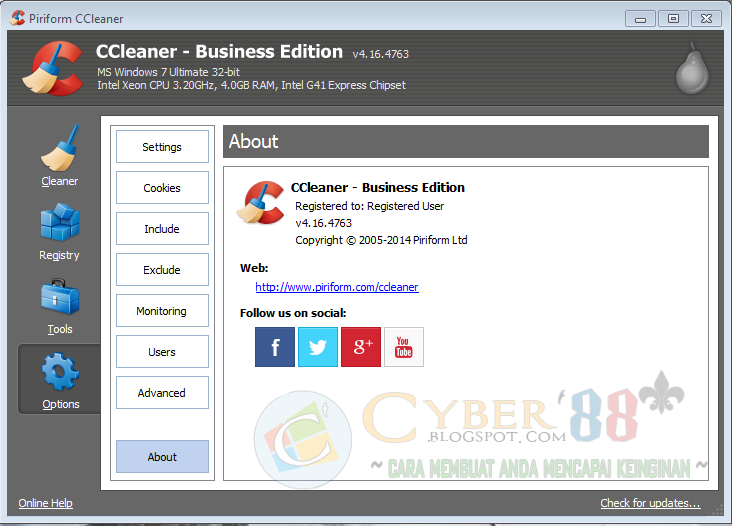 CCleaner 4.16.4763 Pro & Business Edition 2014 + Crack