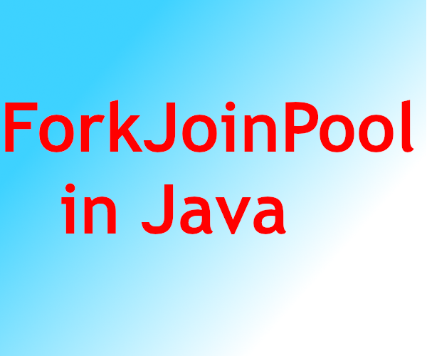 Divide and Conquer in Java (Using Fork / Join Pool)