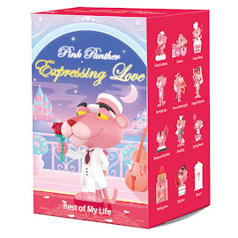 Pop Mart Spring Breeze Licensed Series Pink Panther Expressing Love Series Figure