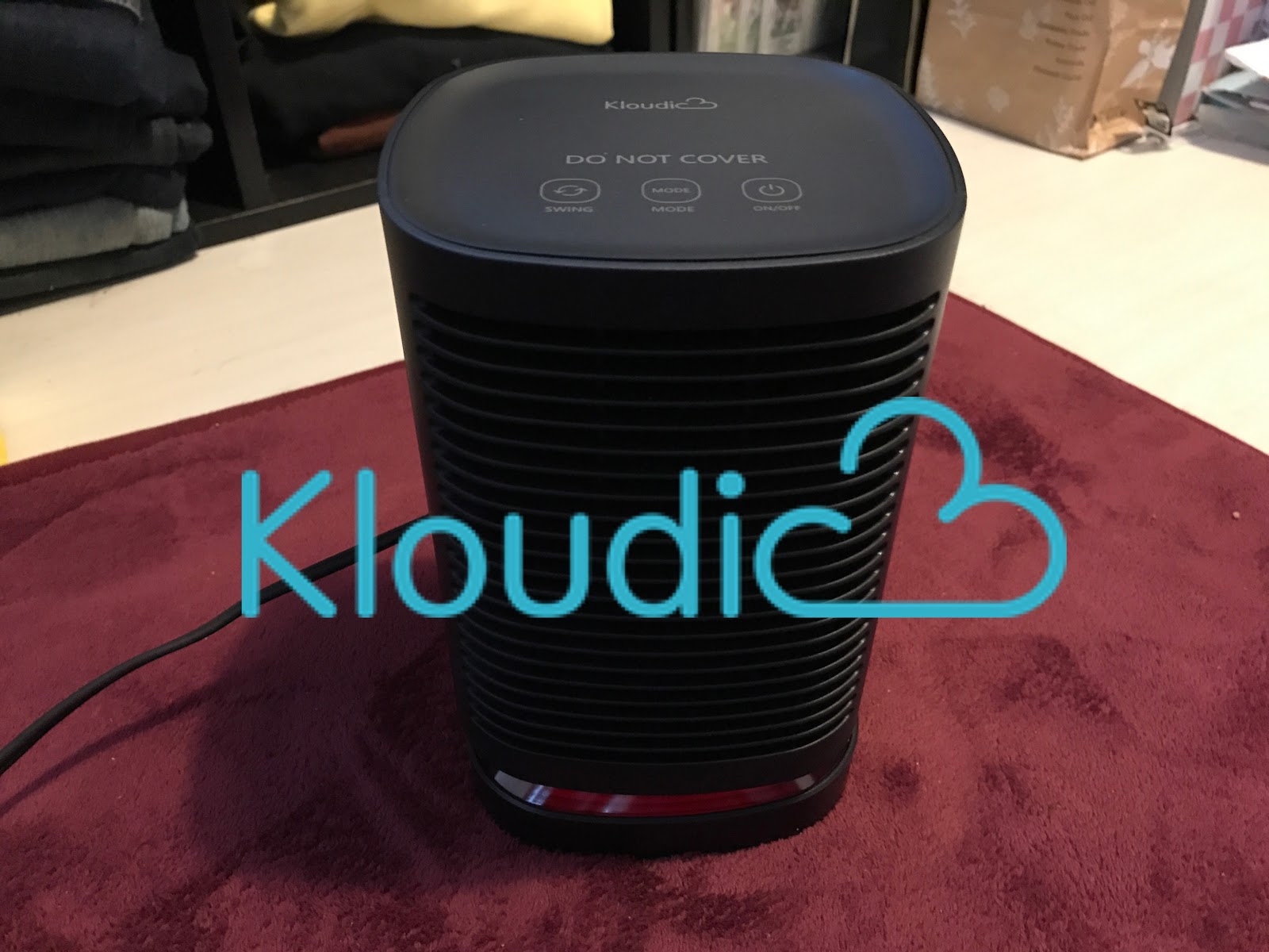 Kloudic】2018年新作セラミックファンヒーターを購入しました。｜開封の儀|Jazzy-Lab