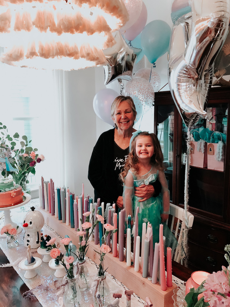 Wendy Correen Smith: Magnolia's Frozen Fourth Birthday Party
