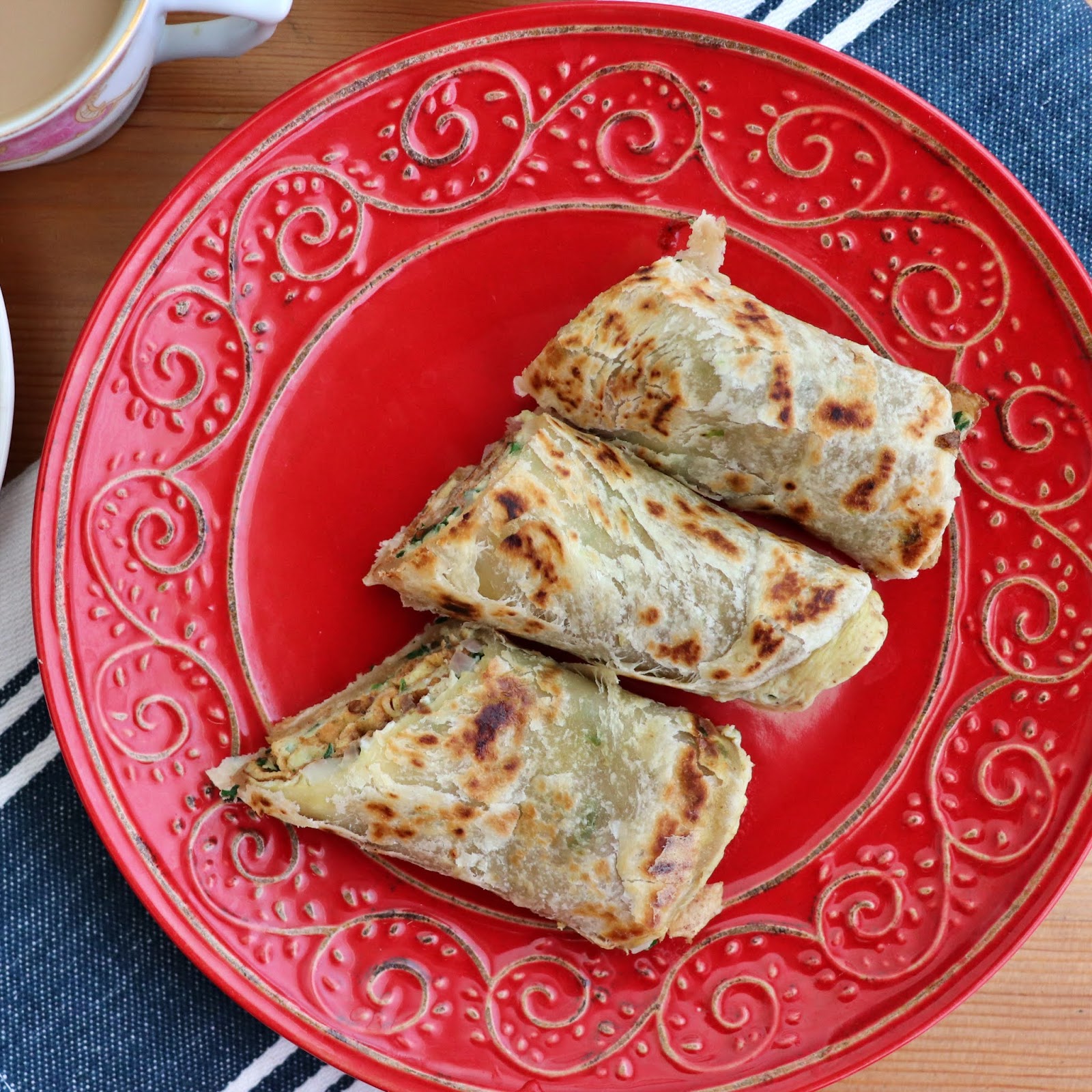 Torviewtoronto: Wraps made with frozen parathas and meal ideas